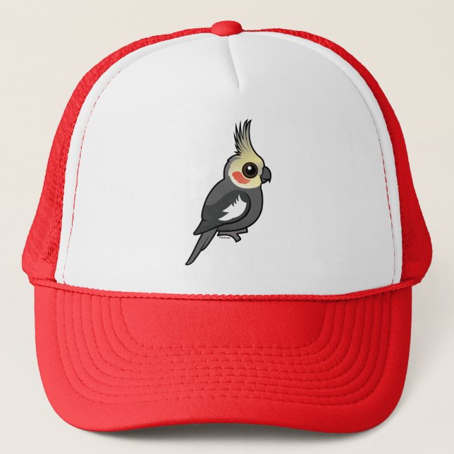 Cockatiel Trucker Hat (Front)