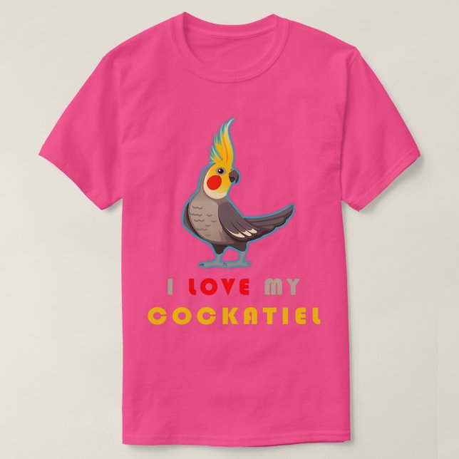 CockatielFunny Cute Idea for birds Lover T-Shirt (Design Front)