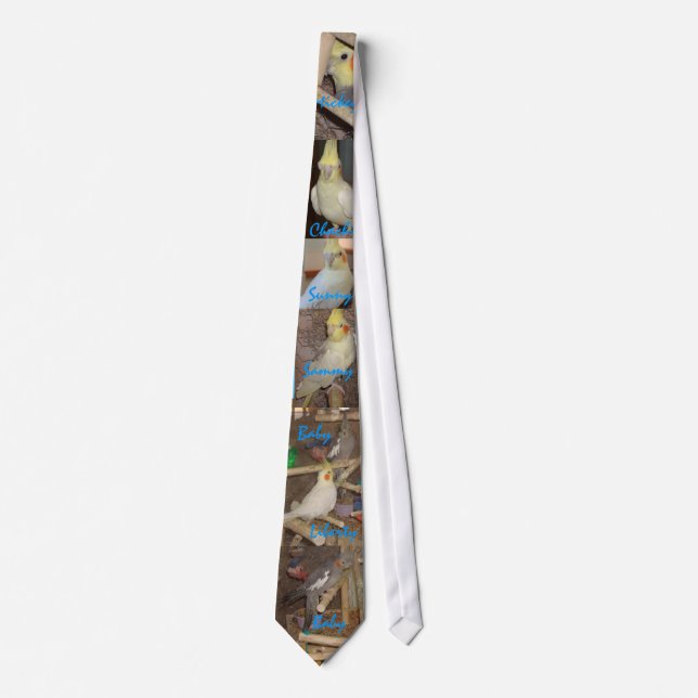 Cockatiels Tie (Front)