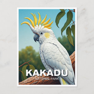 Cockatoo at Kakadu National Park Australia Postcard