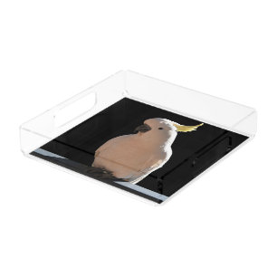 Cockatoo at Sundial Apartments Acrylic Tray