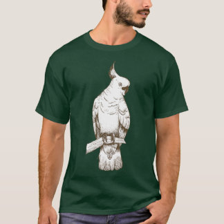 Cockatoo Beautiful White Parrot T-Shirt