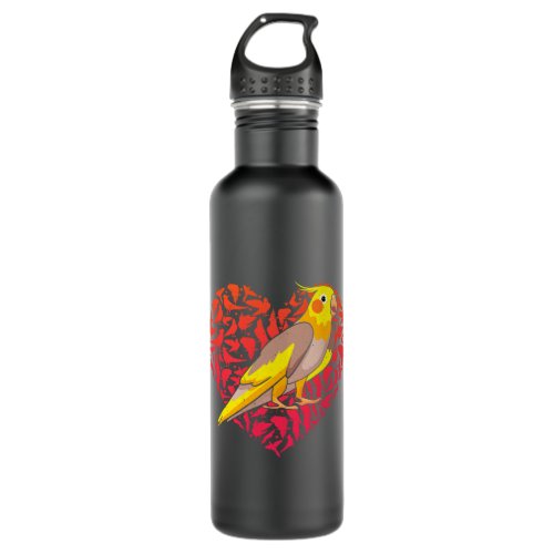 Cockatoo Bird Wildlife Biologist Stainless Steel Water Bottle