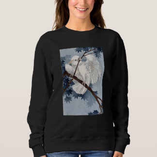 Cockatoo in Tree by Ohara Koson Sweatshirt