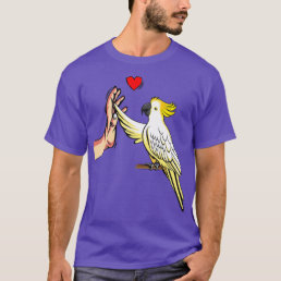 Cockatoo Love Parrot Bird Women  T-Shirt