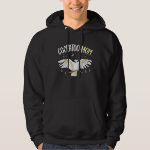 Cockatoo Mom Parrot Bird Womens Hoodie