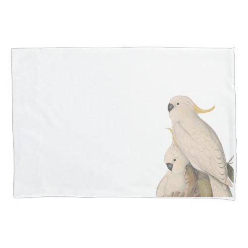 Cockatoo pillow cases 2 standard