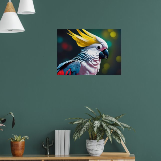 Cockatoo Poster (Living Room 1)