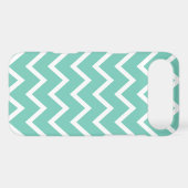 Cockatoo Turquoise Chevron Iphone 4S Case (Back (Horizontal))
