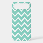 Cockatoo Turquoise Chevron Iphone 4S Case (Back)