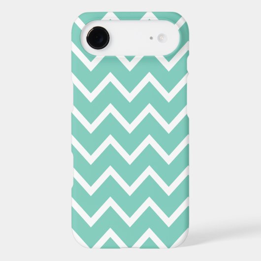 Cockatoo Turquoise Chevron Iphone 4S Case (Back)