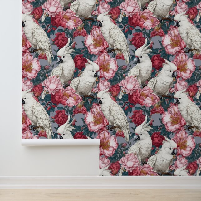 Cockatoos in Paradise Wallpaper (Application)