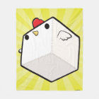 Cockblock Blanket cute chicken cube
