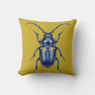 Cockchafer Throw Pillow