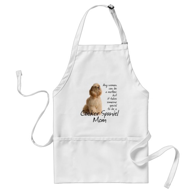 Cocker Mom Apron (Front)