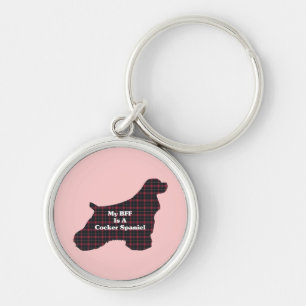 Cocker Spaniel BFF Keychain