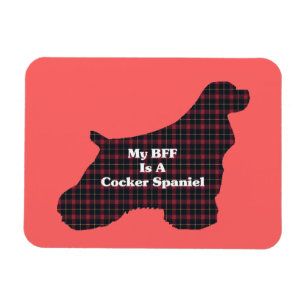 Cocker Spaniel BFF Magnet