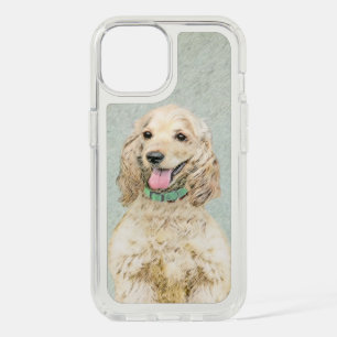 Cocker Spaniel Buff Painting - Original Dog Art iPhone 15 Case