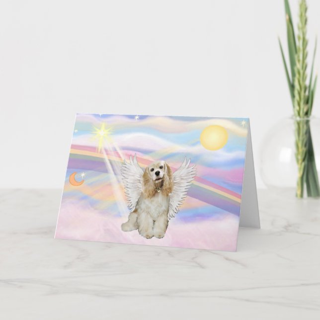 Cocker Spaniel Card (Front)