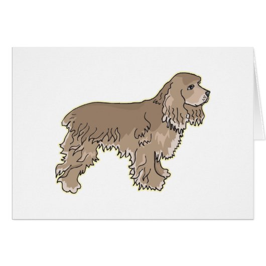 Cocker Spaniel Cards (Front Horizontal)