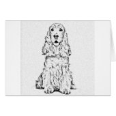 Cocker spaniel cards (Front Horizontal)