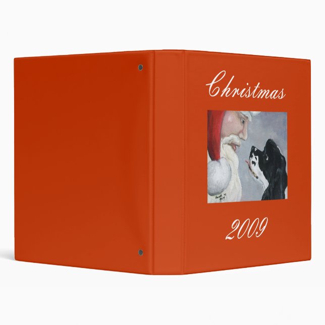 Cocker Spaniel Christmas 2009 Binder (Background)