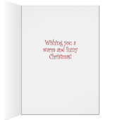 Cocker Spaniel Christmas Card (Inside (Right))