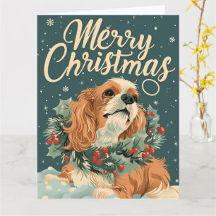 Cocker Spaniel Christmas Card
