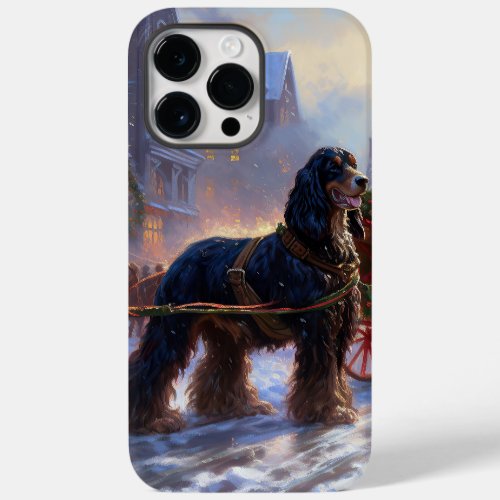 Cocker Spaniel Christmas Festive Season Case_Mate iPhone 14 Pro Max Case