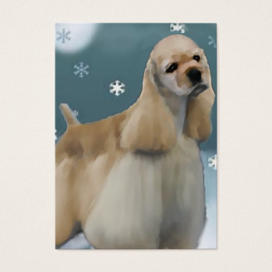 Cocker Spaniel Christmas Gifts (Front)