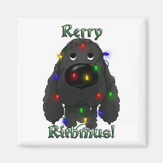 Cocker Spaniel - Christmas Lights Magnet