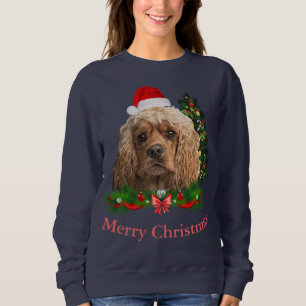 Cocker spaniel Christmas Sweatshirt