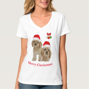 Cocker spaniel Christmas T-Shirt