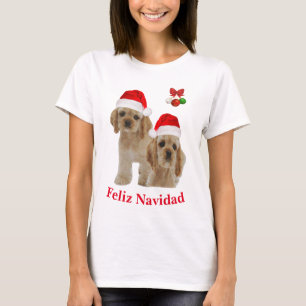 Cocker spaniel Christmas T-Shirt