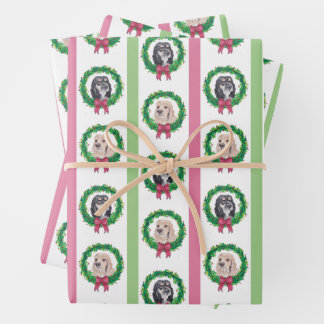 Cocker Spaniel Christmas Wrapping Paper