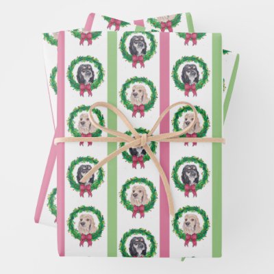 Cocker Spaniel Christmas Wrapping Paper
