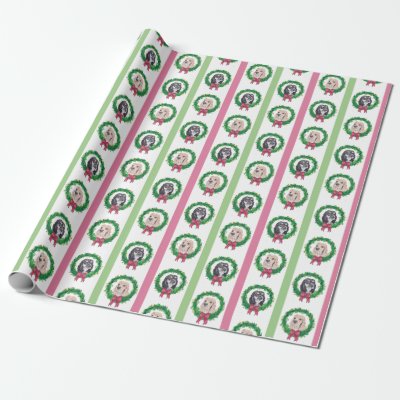 Cocker Spaniel Christmas Wrapping Paper