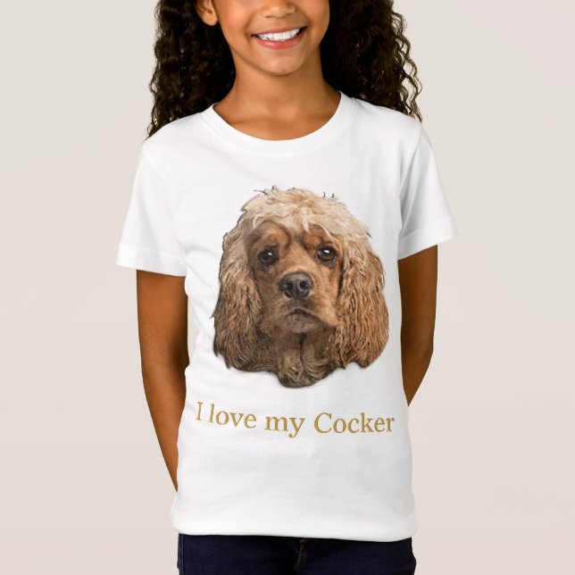 Cocker spaniel  clothing T-Shirt (Front)