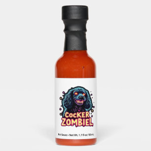 Cocker Spaniel Cockie Zombie Dog Halloween Essenti Hot Sauces