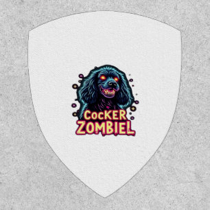 Cocker Spaniel Cockie Zombie Dog Halloween Essenti Patch