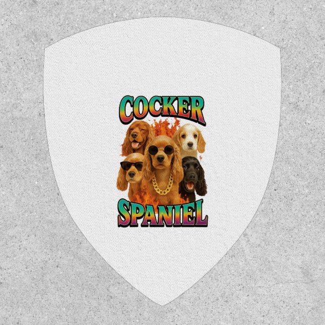Cocker Spaniel Copy Patch (Front)