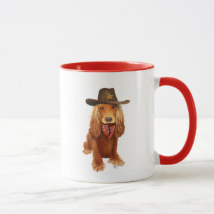 Cocker Spaniel Cowboy Mug