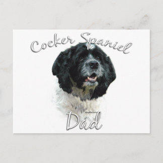 Cocker Spaniel Dad 2 Postcard