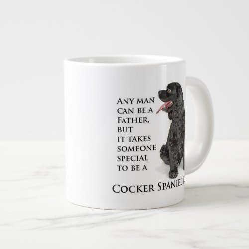 Cocker Spaniel Dad Jumbo Mug