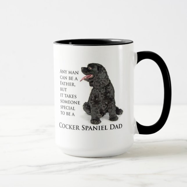 Cocker Spaniel Dad Mug (Right)