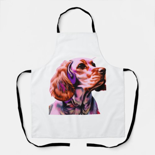 Cocker Spaniel Dog  Apron