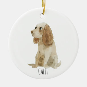 Cocker Spaniel dog Ceramic Ornament