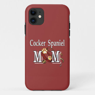 Cocker Spaniel Dog Mom iPhone 11 Case