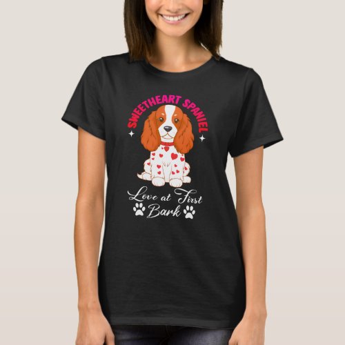 Cocker spaniel dog mom dog lovers T_Shirt