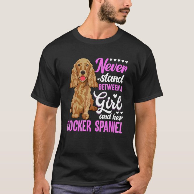Cocker Spaniel Dog Outfit  Cocker Spaniel 2 T-Shirt (Front)